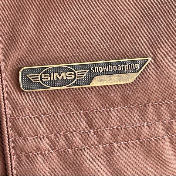 Sims Snowboarding Womens Full-Zip Brown Jacket Size Large - Picture 3 of 15